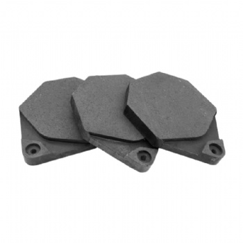 Heptagonal brake pads